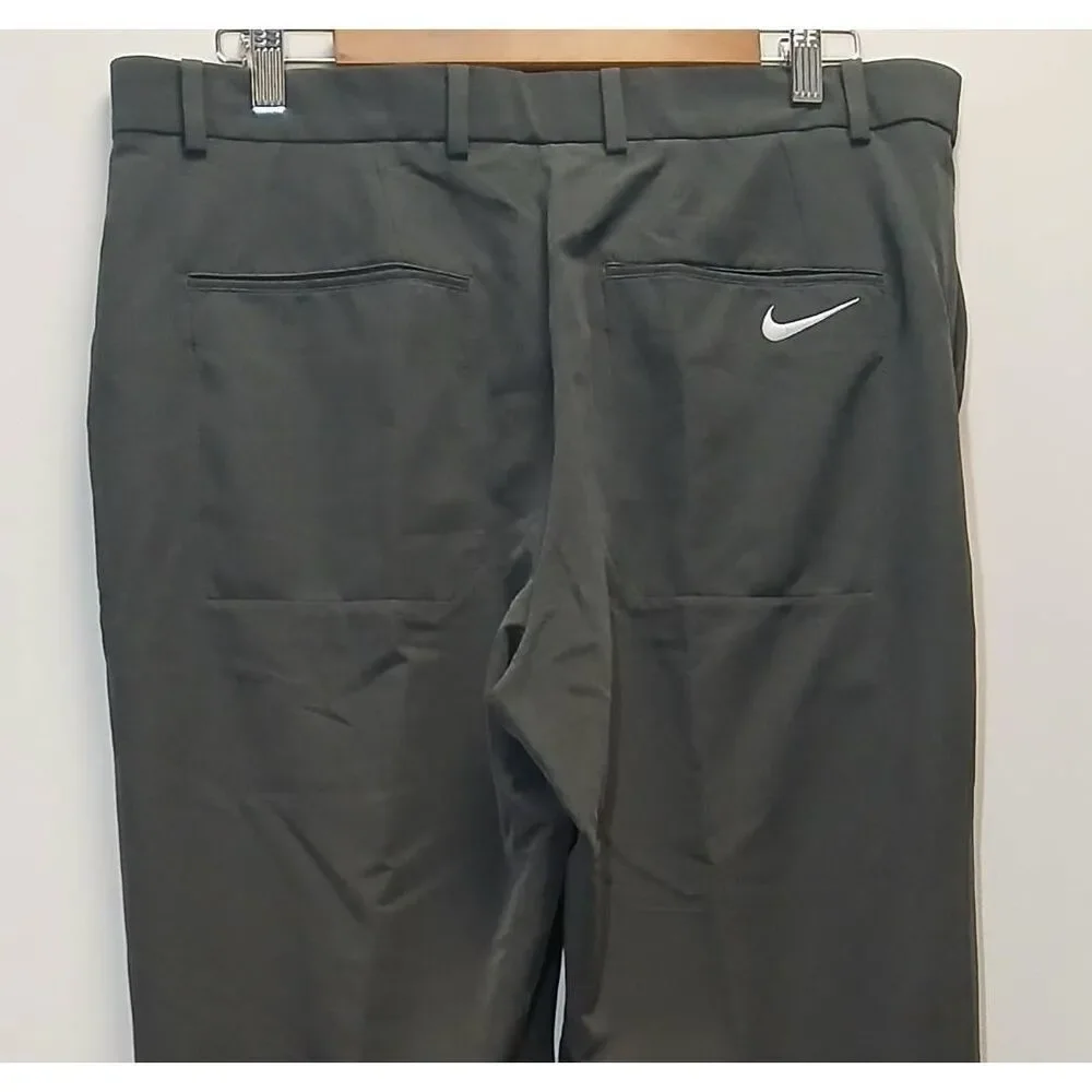 Nike golf mens pants 35×32 gray standard fit